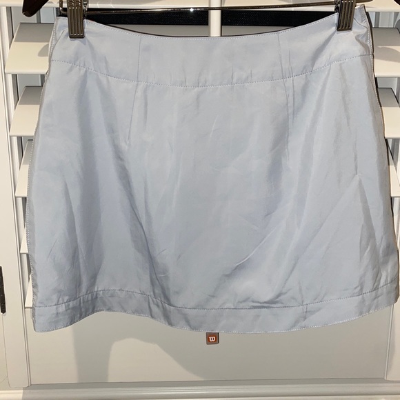 NWT Wilson Hyper-tek gray and white tennis skirt size 4 - Picture 3 of 5